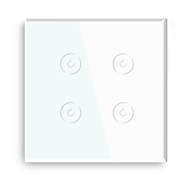 EXESHOP Wi-Fi pametni prekidač 4G TUYA Beli (WIFI TOUCH SWITCH) - SS019