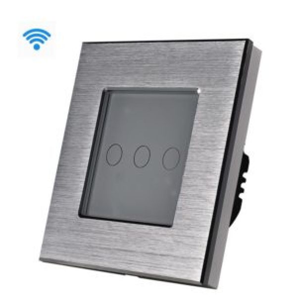 EXESHOP 3G Wi-Fi pametni prekidači AL Silver (WIFI TOUCH SWITCH) - SS029