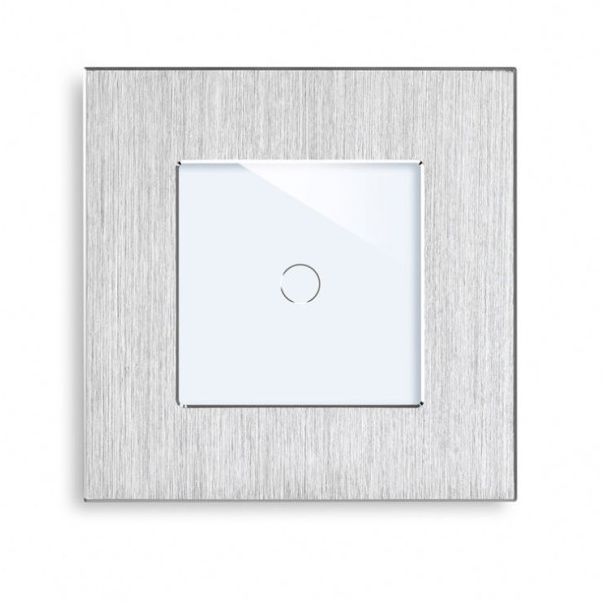 EXESHOP 1G Wi-Fi pametni prekidači AL NN Silver (WIFI TOUCH SWITCH) - SS032