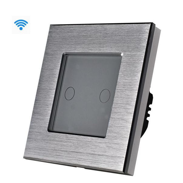 EXESHOP 2G Wi-Fi pametni prekidači AL NN Silver (WIFI TOUCH SWITCH) - SS035