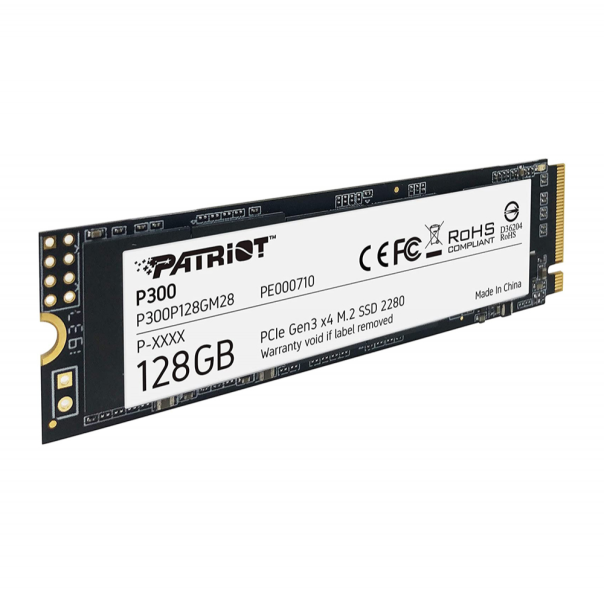 SSD M.2 NVMe 128GB Patriot P300 1600MBs/600MBs P300P128GM28US - 87512