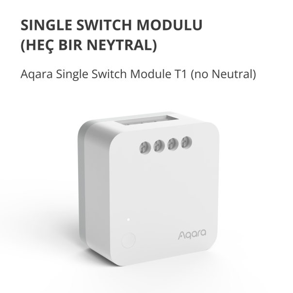 AQARA SSM-U01 T1 Prekidački modul Singl (bez neutrala) - SSM-U02
