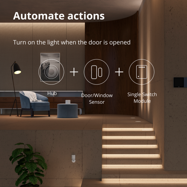 AQARA SSM-U01 T1 Prekidački modul Singl (bez neutrala) - SSM-U02