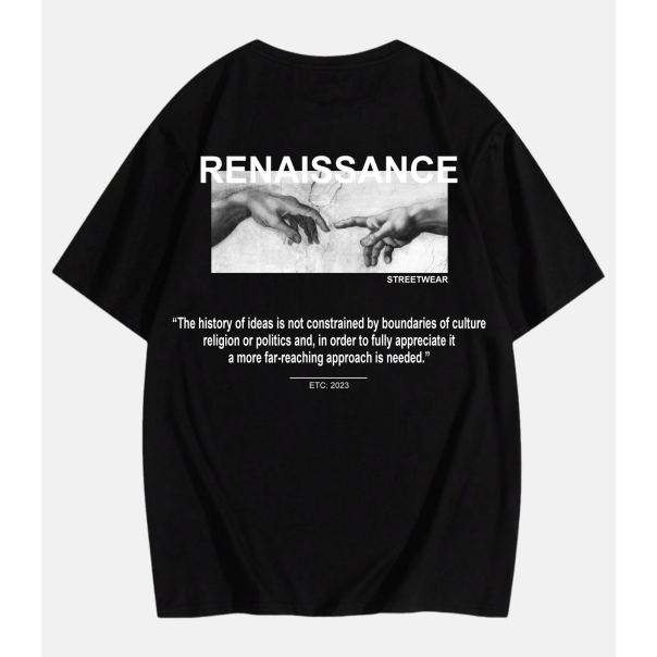 Streetwear Renaissance, Crna - P-1059