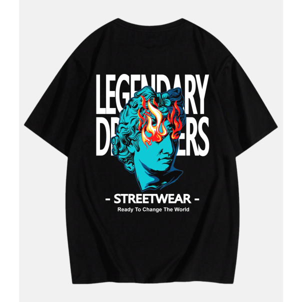 Streetwear Legendary, Crna - P-1084