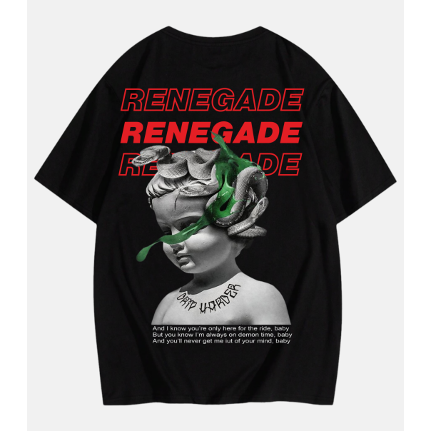 Streetwear Renegade, Crna - P-1103