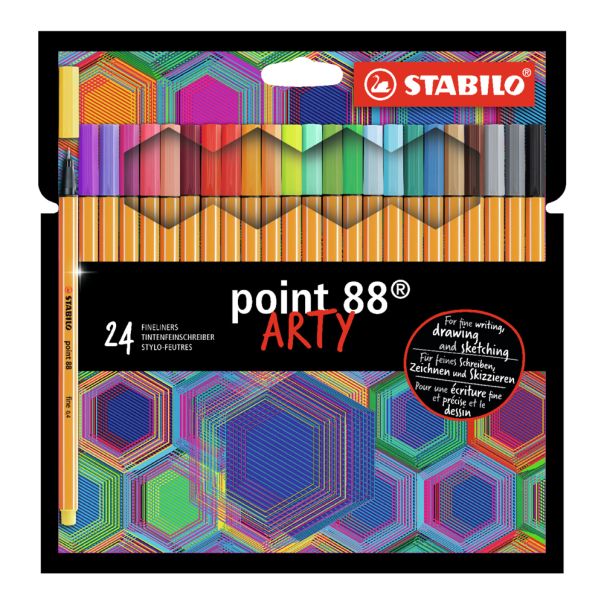 STABILO Fineliner Point 88 Arty, set 1/24 - MC2528960