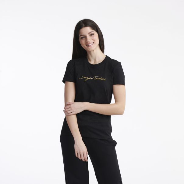 SERGIO TACCHINI Majica kratak rukav jenna shirt W - STA241F801-01