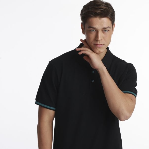 SERGIO TACCHINI Majica kratak rukav polo rob polo M - STA251M701-01