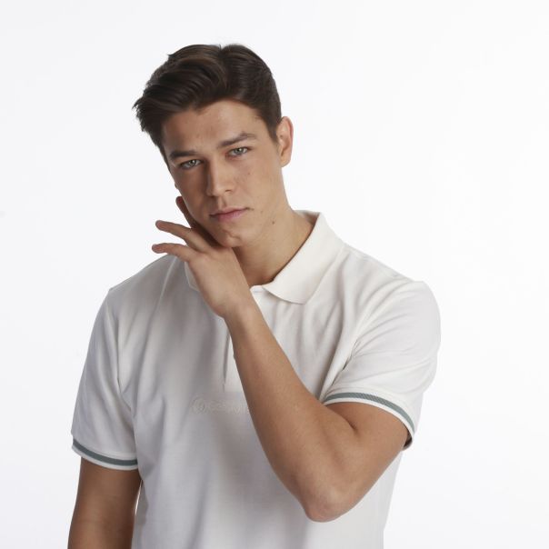 SERGIO TACCHINI Majica kratak rukav polo rob polo M - STA251M701-10