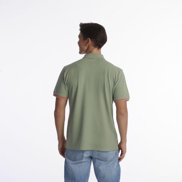 SERGIO TACCHINI Majica kratak rukav polo rob polo M - STA251M701-62