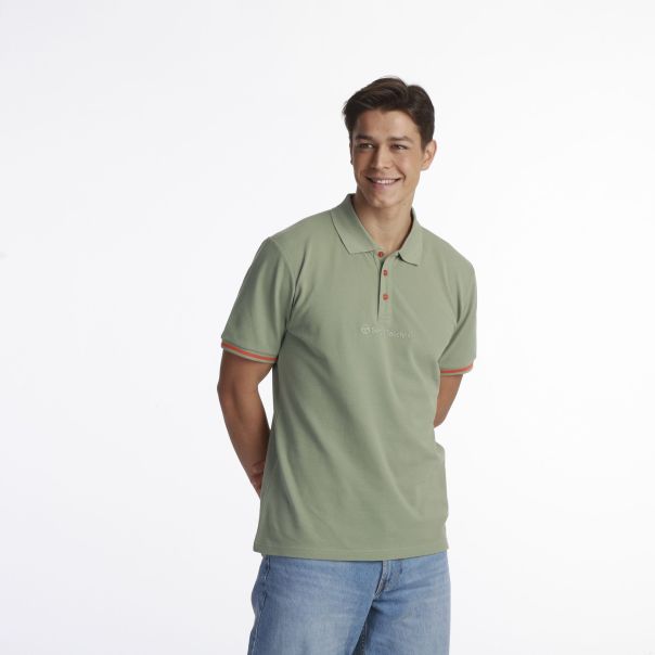 SERGIO TACCHINI Majica kratak rukav polo rob polo M - STA251M701-62