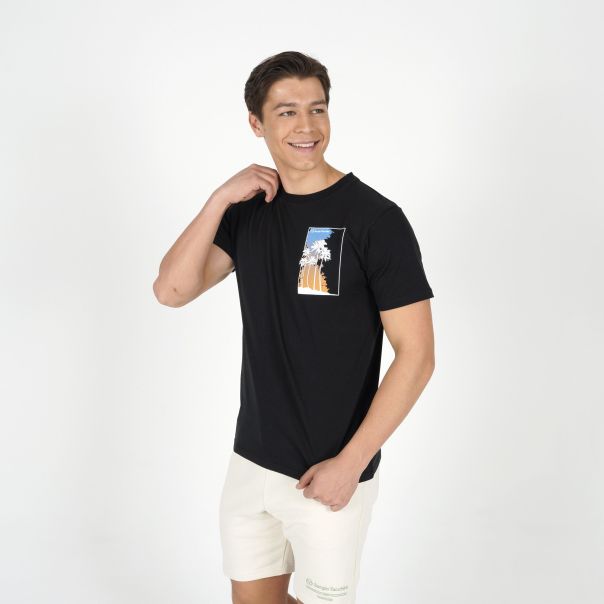 SERGIO TACCHINI Majica kratak rukav palm t shirt M - STA251M803-01