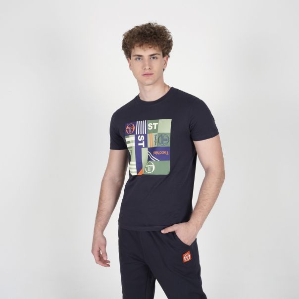 SERGIO TACCHINI Majica kratak rukav modulo verde t-shirt M - STA261M801-02