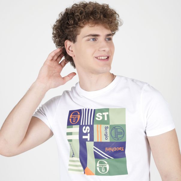 SERGIO TACCHINI Majica kratak rukav modulo verde t-shirt M - STA261M801-10