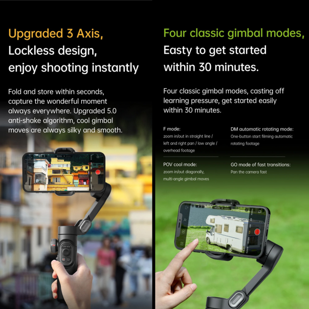 Stabilizator Gimbal Ogawa XE crni - 213974