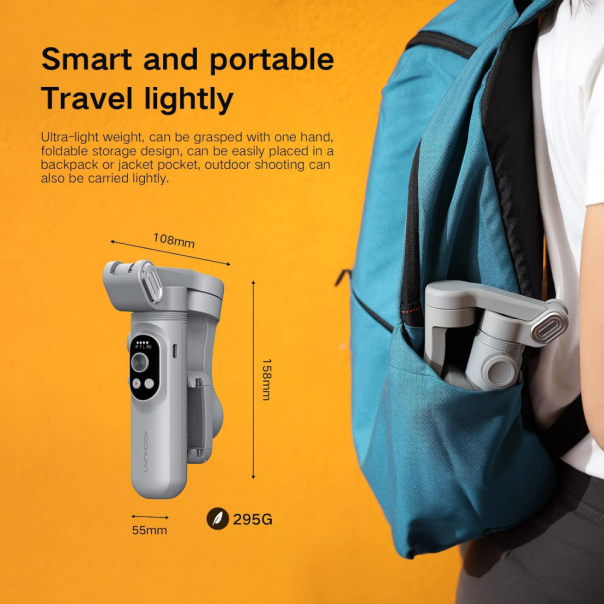 Stabilizator Gimbal Smart X Pro sivi - 209935