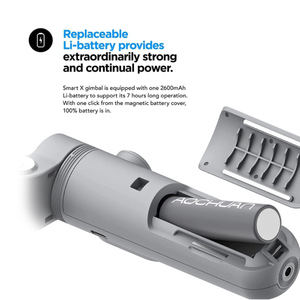 Stabilizator Gimbal Smart X sivi - 207942