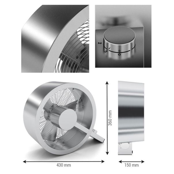 STADLER FORM Ventilator Q Fan alu - 100172