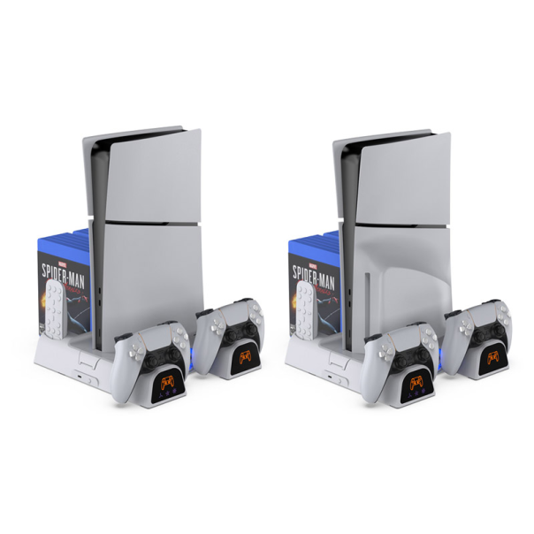 Stalak DOBE TP5-3532B za PS5/ PS5 SLIM beli - 616761