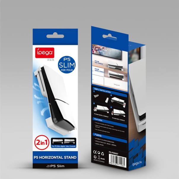 Stalak iPega PG-5S007A za PS5 Slim crni - 610775