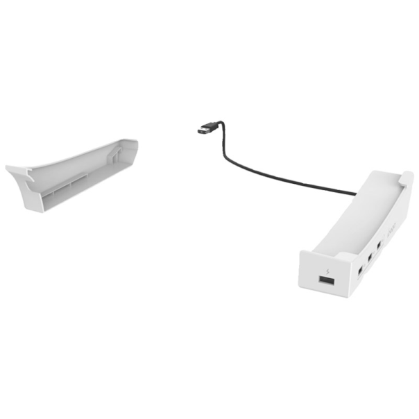 Stalak + 4x USB 2.0 DOBE P5S008 za PS5 Slim/ PS5 Pro beli - 610780