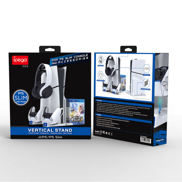 Stalak iPega PS5S009 za PS5/ PS5 Slim/ PS5 Pro - 612908