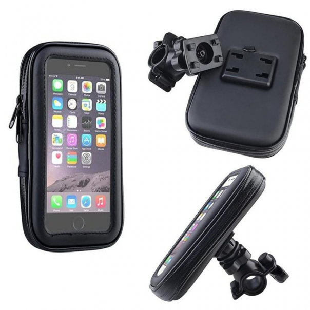 Vodootporni drzac za mobilni telefon za motor i bicikl L - 800575