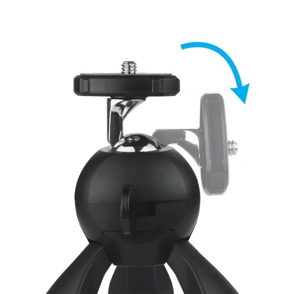 Stalak za mobilni tripod fleksibilni crni - 62887