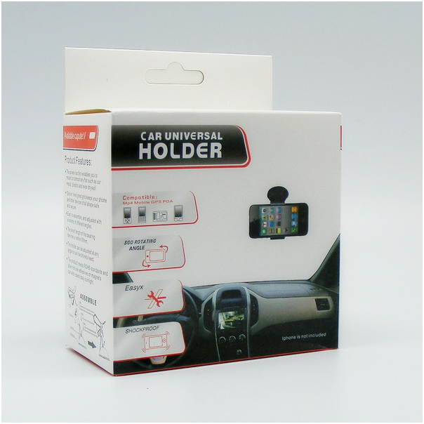 Auto držač za telefon JY001 univerzalni (sa stipaljkom) crni - 005858