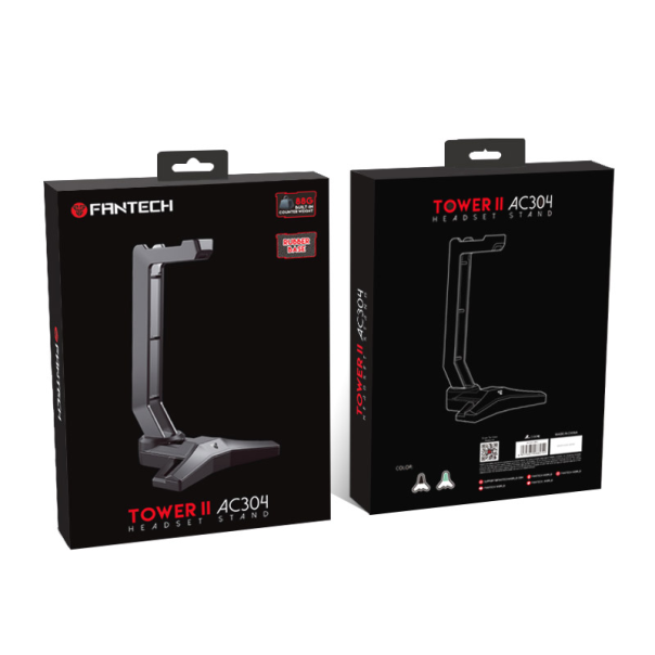 Stalak za slušalice Fantech AC304 Tower II crni - G206273