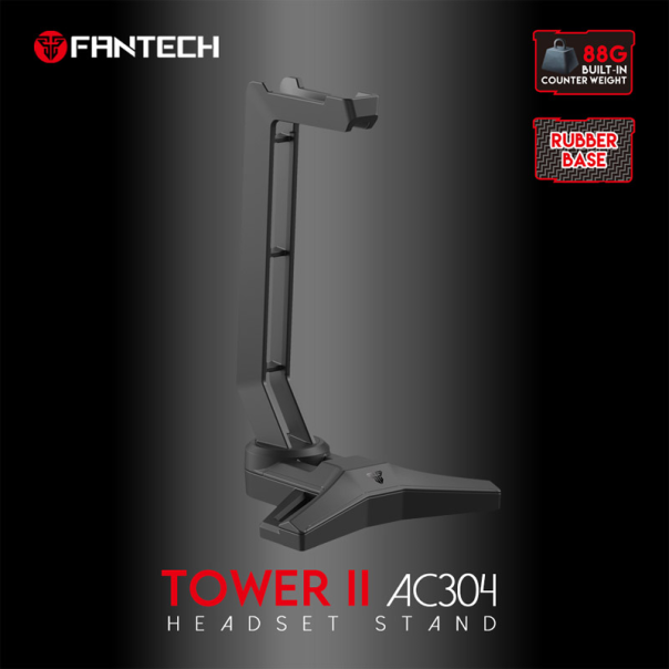 Stalak za slušalice Fantech AC304 Tower II crni - G206273