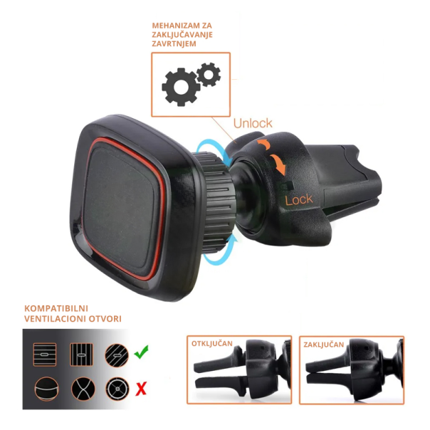 Stalak za ventilaciju CT213 - 74052