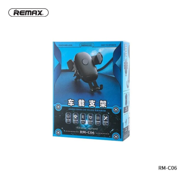 Stalak za ventilaciju REMAX RM-C06 crni - 50596-1