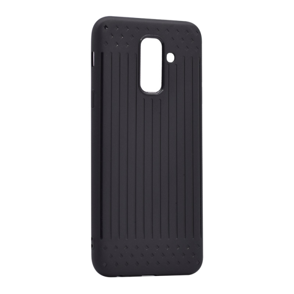 Maska za Samsung A6 Plus/ A605G (2018) EU Star Silicon crna - 028525