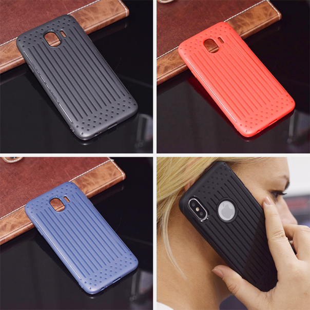 Maska za Samsung J6/ J600F (2018) EU Star Silicon crvena - 028523