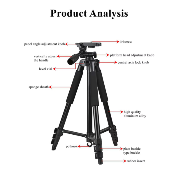 Stativ Tripod F-180s 182cm - 617436