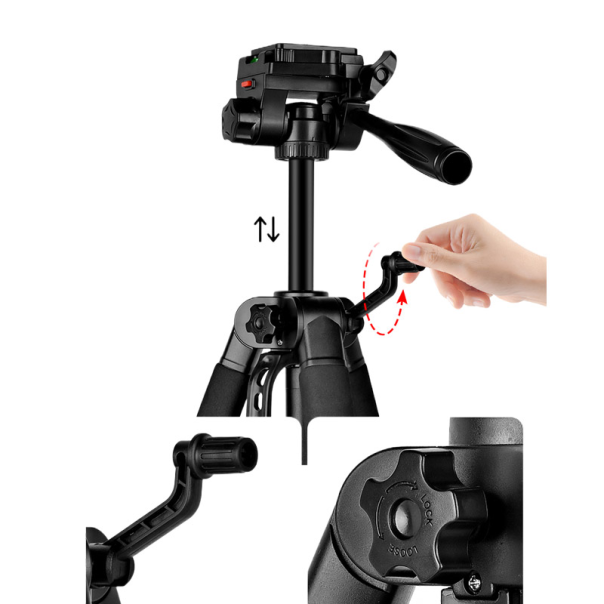 Stativ Tripod F-3670 168cm - 617435