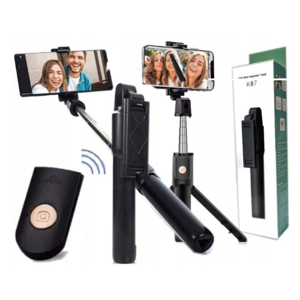 Stativ Tripod Wireless + Selfie Stick K07 - 600170