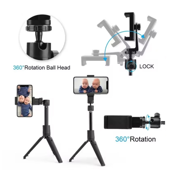 Stativ Tripod Wireless + Selfie Stick K20 - 610559