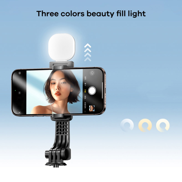 Stativ Tripod Wireless + Selfie Stick REMAX P60 1.3m crni - 620560