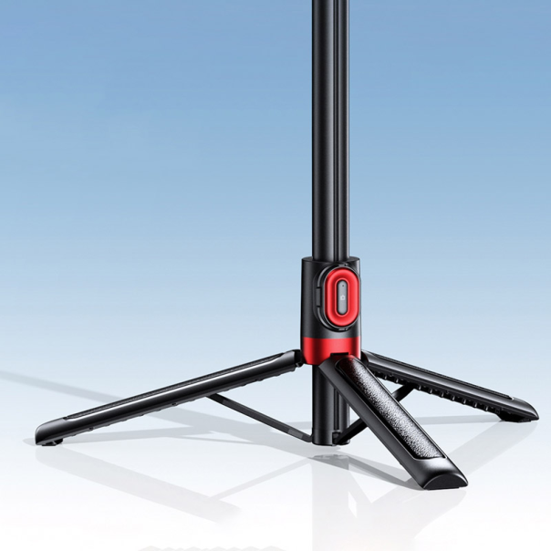 Stativ Tripod Wireless + Selfie Stick REMAX P60 1.3m crni - 620560