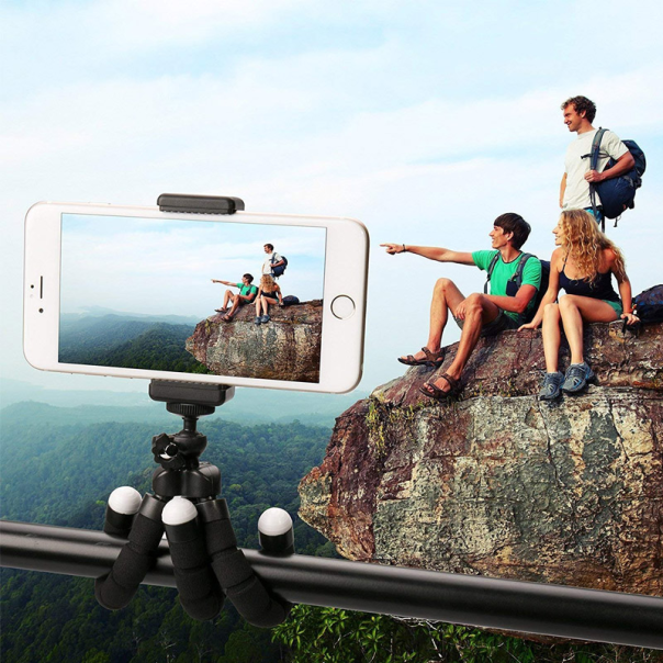 Stativ Tripod za mobilni telefon Mini Soft crni - 036861