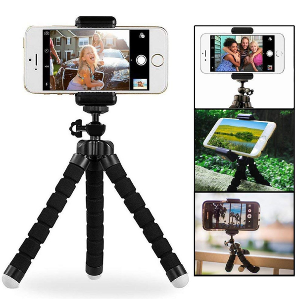 Stativ Tripod za mobilni telefon Mini Soft plavi - 036913-1