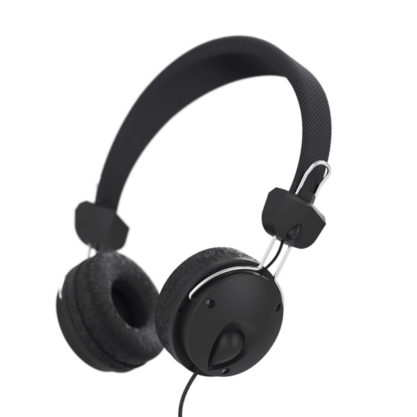 Stereo slušalice velike FUN4MUSIC crne - RP184014