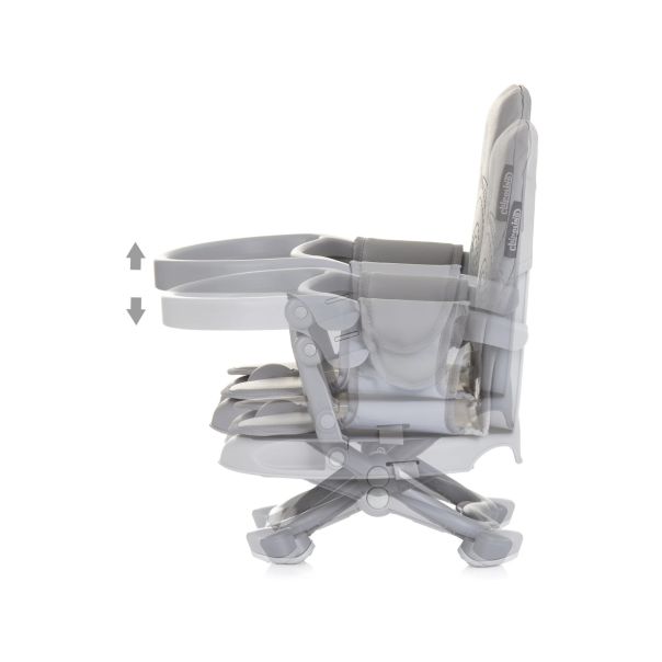 CHIPPOLINO Hranilica Lollipop  Ash grey - STHBL02401AS