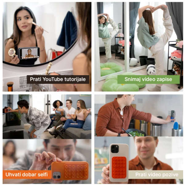 Stiker za mobilni telefon Octobuddy zeleni - 217494