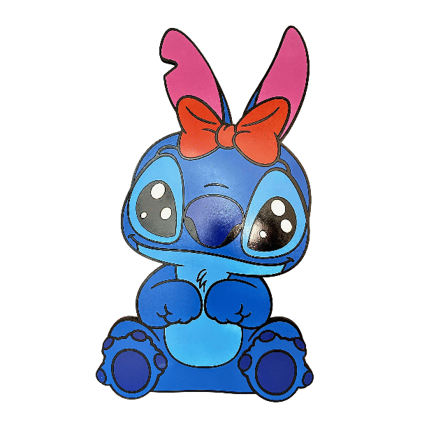 GENTILIS Zidna dekoracija Stitch sa mašnom - GTL06DN201