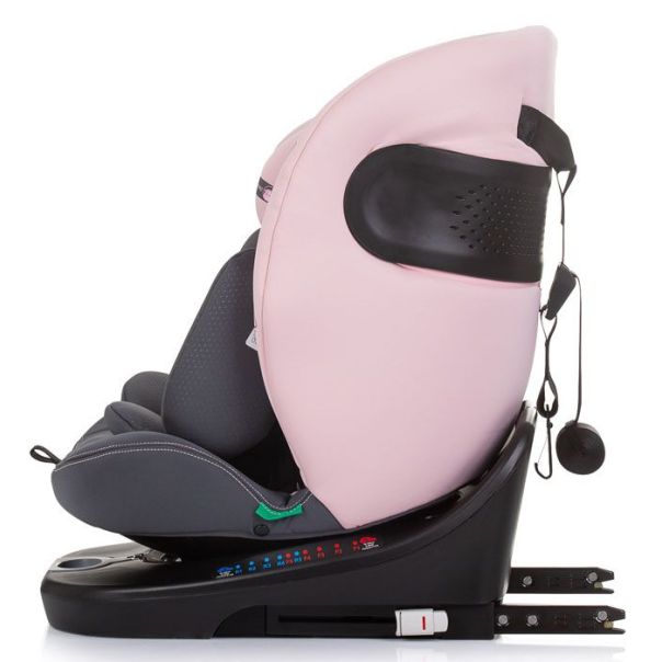 CHIPOLINO Autosedište za decu 40-150cm Motion flamingo - STKMOT02405FL