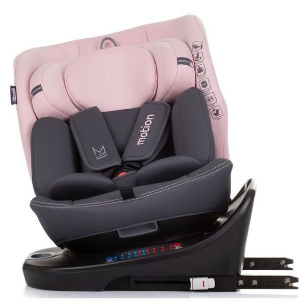 CHIPOLINO Autosedište za decu 40-150cm Motion flamingo - STKMOT02405FL